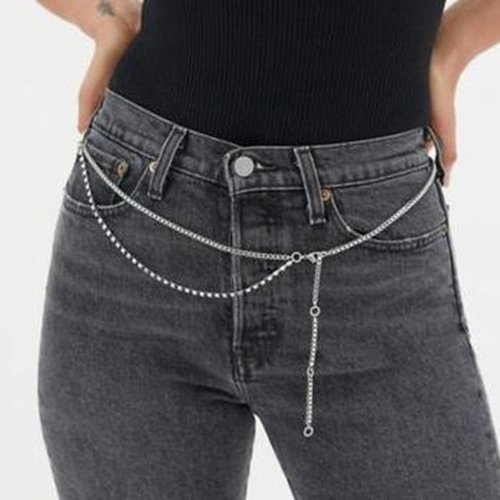 Silver Chain Belt
